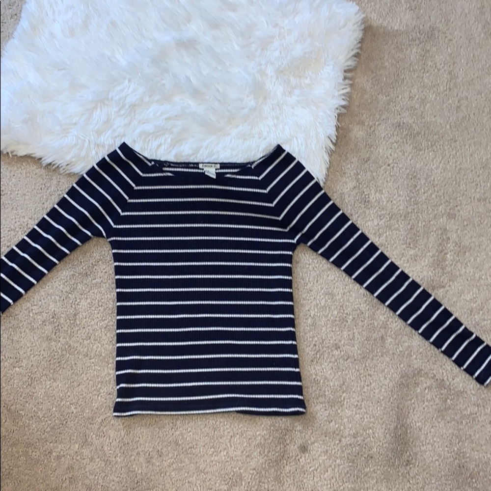 Stripped crop top